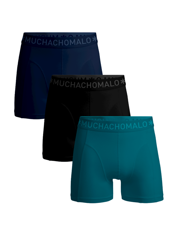 Afbeelding van Solid1010-603 3-pack  Heren Boxers - Muchachomalo